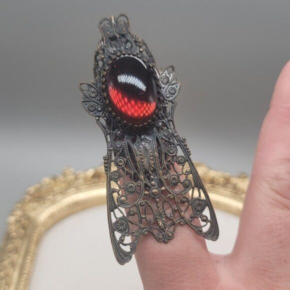 KIM CRAFTSMAN Ornate Fly Ring - Picture 8 of 9
